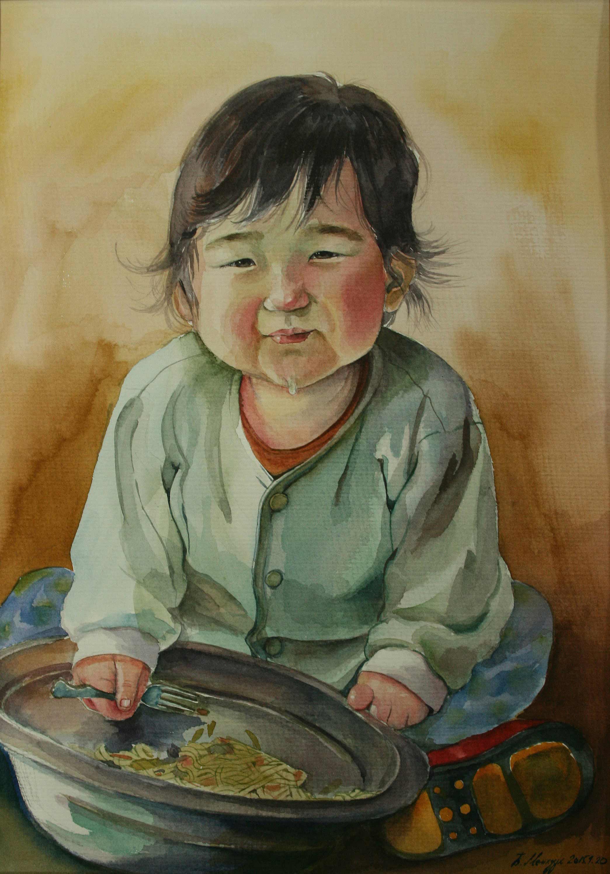 Питание для монгольских детей